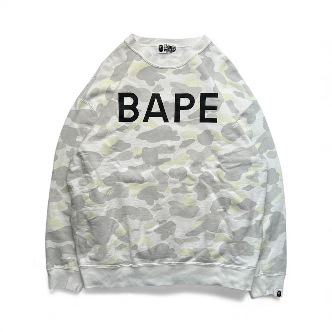 トップス A BATHING APE 1st camo sweat