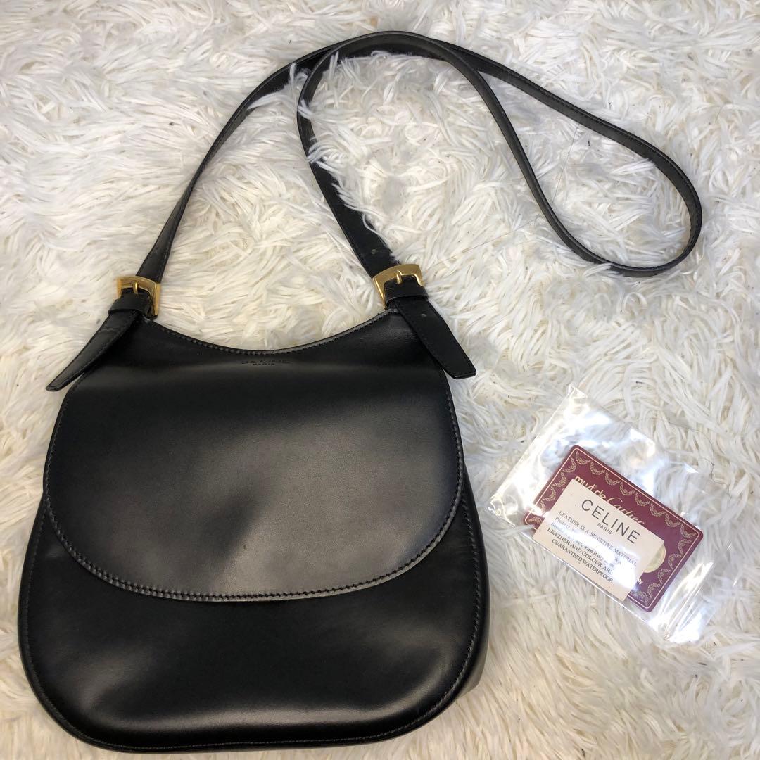 CELINE オールドセリーヌ ショルダーショルダーバッグ　ブランド刻印