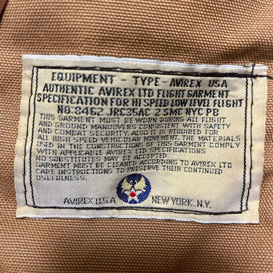 AVIREX B3レザージャケット メンズ40