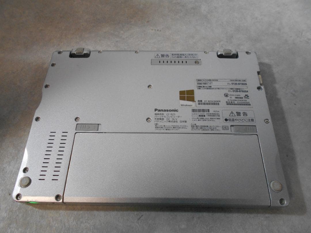 【激安特価】 タッチパネル　爆速SSD Let's note CF-RZ5