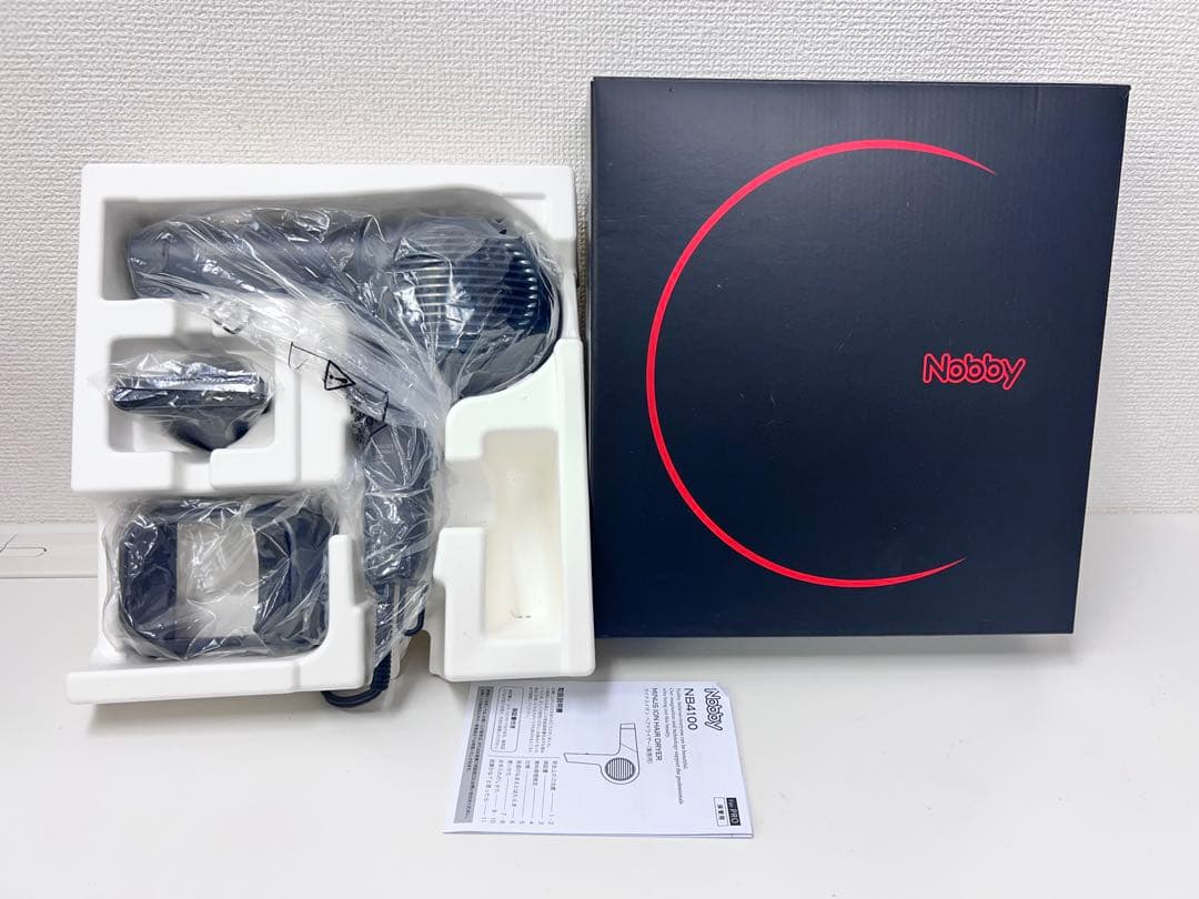 12K1#6A Nobby NB4100 マイナスイオン ヘアー ドライヤー