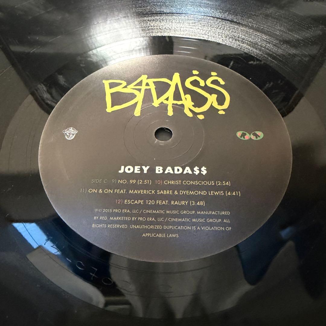 値下げ！JOEY BADASS B4.DA.$$ 2LPレコード