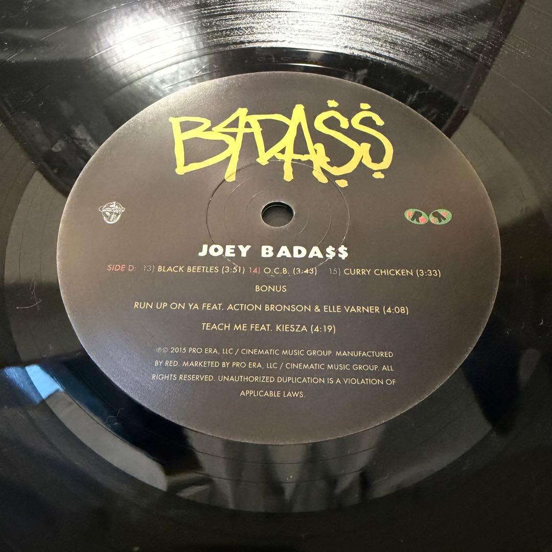 値下げ！JOEY BADASS B4.DA.$$ 2LPレコード