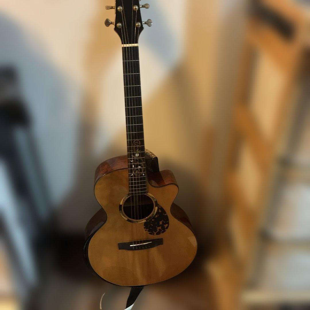 アコースティックギター カッタウェイデザイン