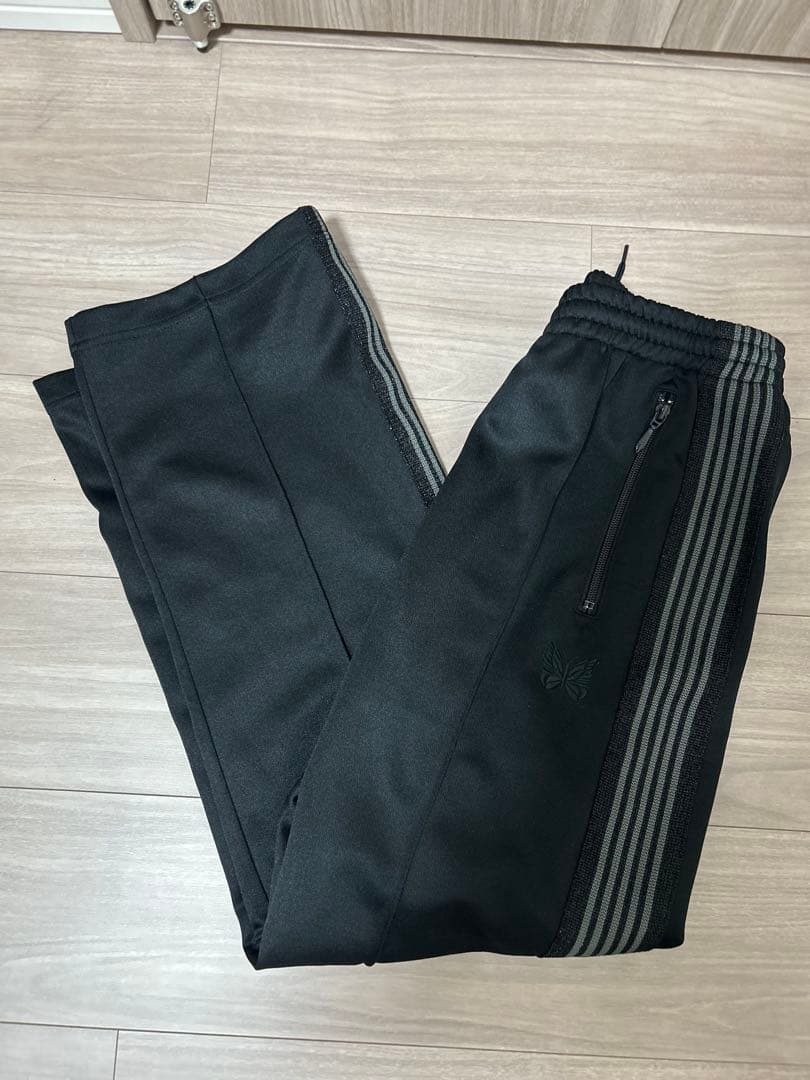 Needles トラックパンツ poly smooth ストレート