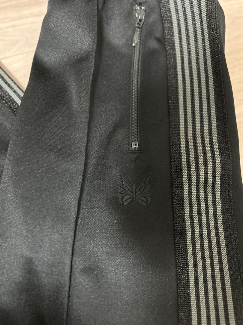 Needles トラックパンツ poly smooth ストレート