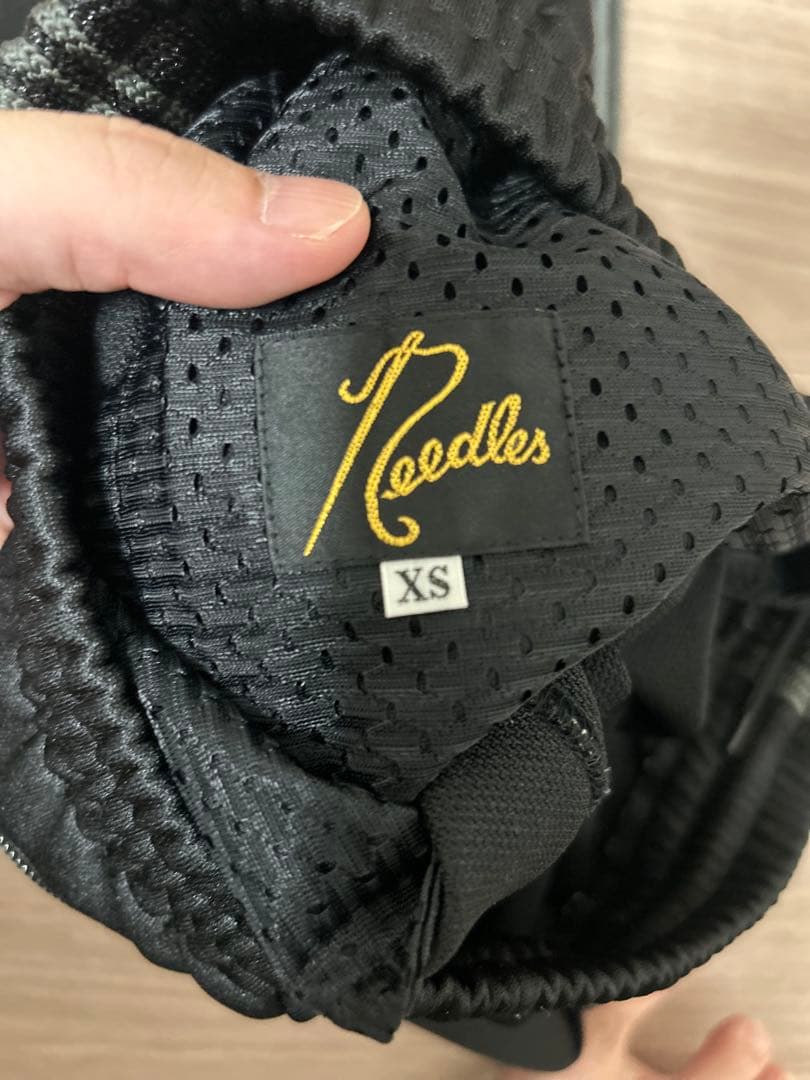 Needles トラックパンツ poly smooth ストレート