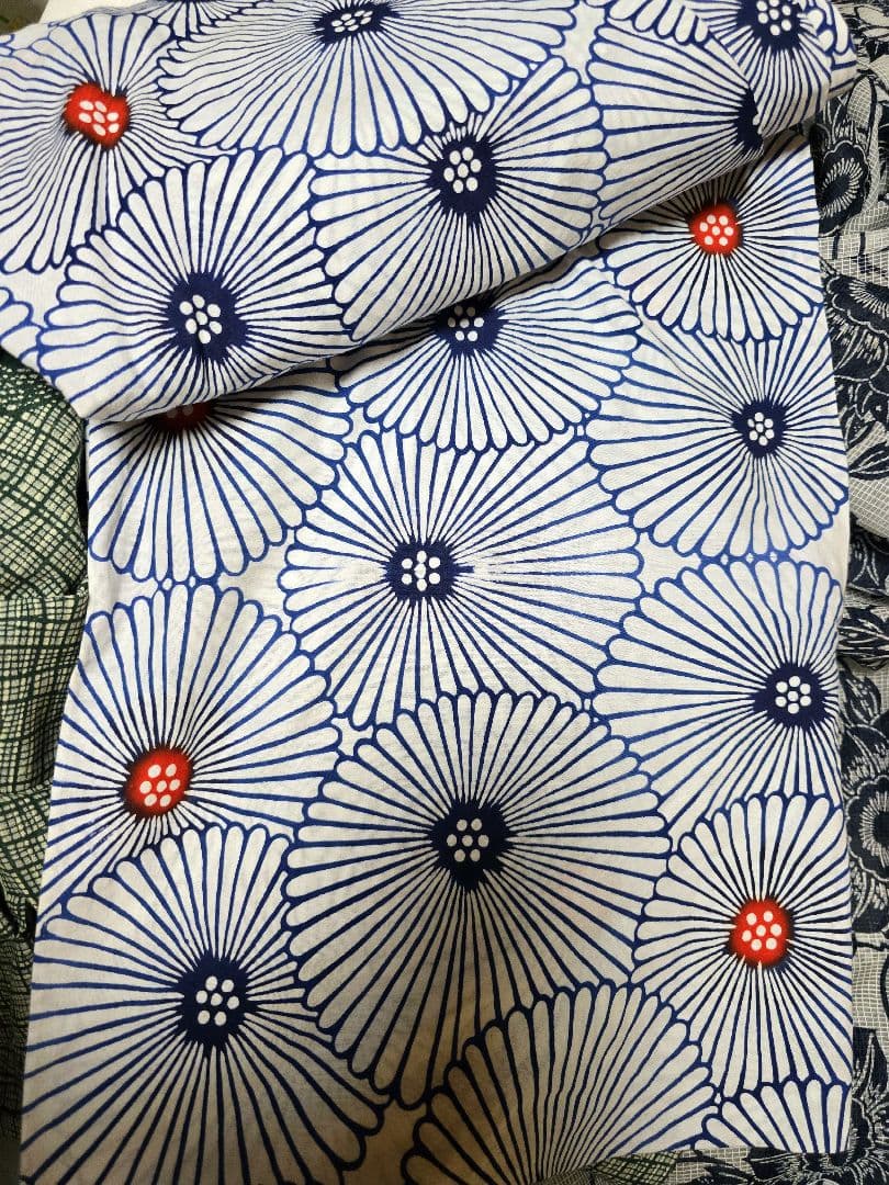 ラストスパート値引!!!レア限定色、日本橋竺仙 万寿菊Mサイズ浴衣新品同様