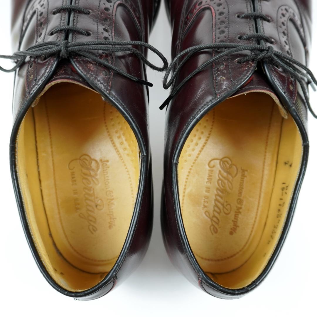 靴 Johnston & Murphy Heritage 1990s US9.0D
