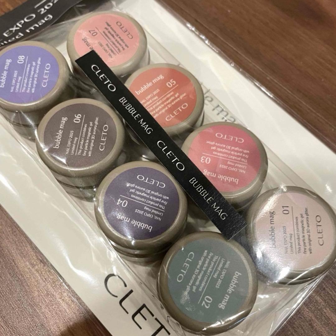 ネイルエキスポ 2025 CLETO bubble mag 未開封品