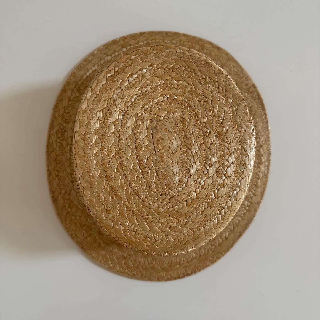 BUNJIROW カンカン帽 ストローハット ￼麦わら帽子