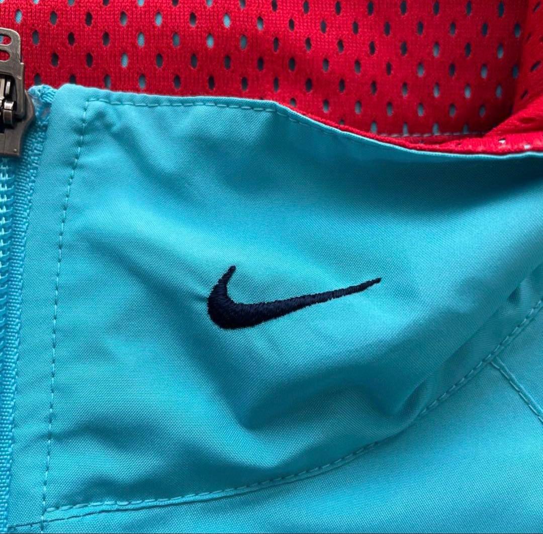 希少 NIKE 00s ナイロンジャケット　テック系　短丈　ドローコード　y2k