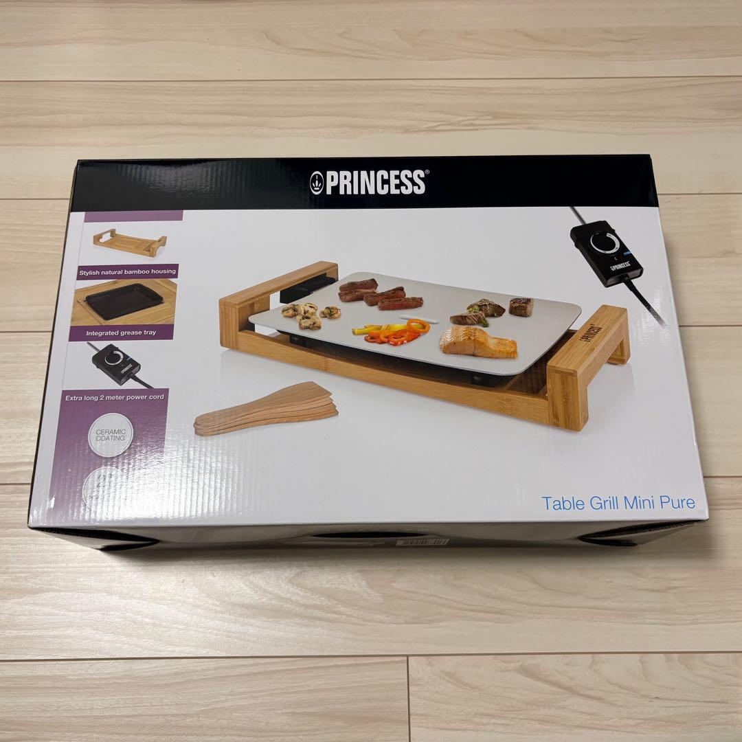 【新品未使用】PRINCESS Table Grill Mini Pure