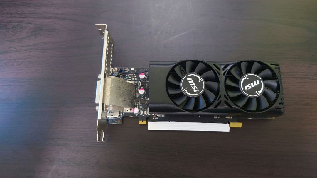 MSI グラフィックボード GTX1050ti （動作確認済み）