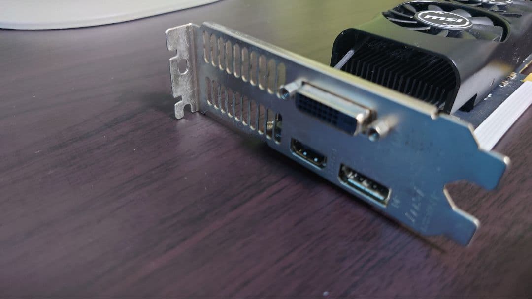 MSI グラフィックボード GTX1050ti （動作確認済み）