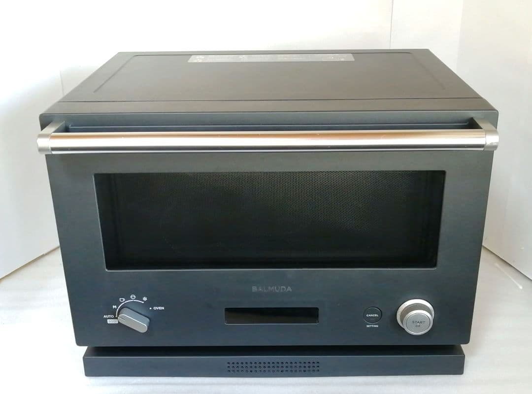 バルミューダデザイン　オーブンレンジ　ブラック　22年製　052