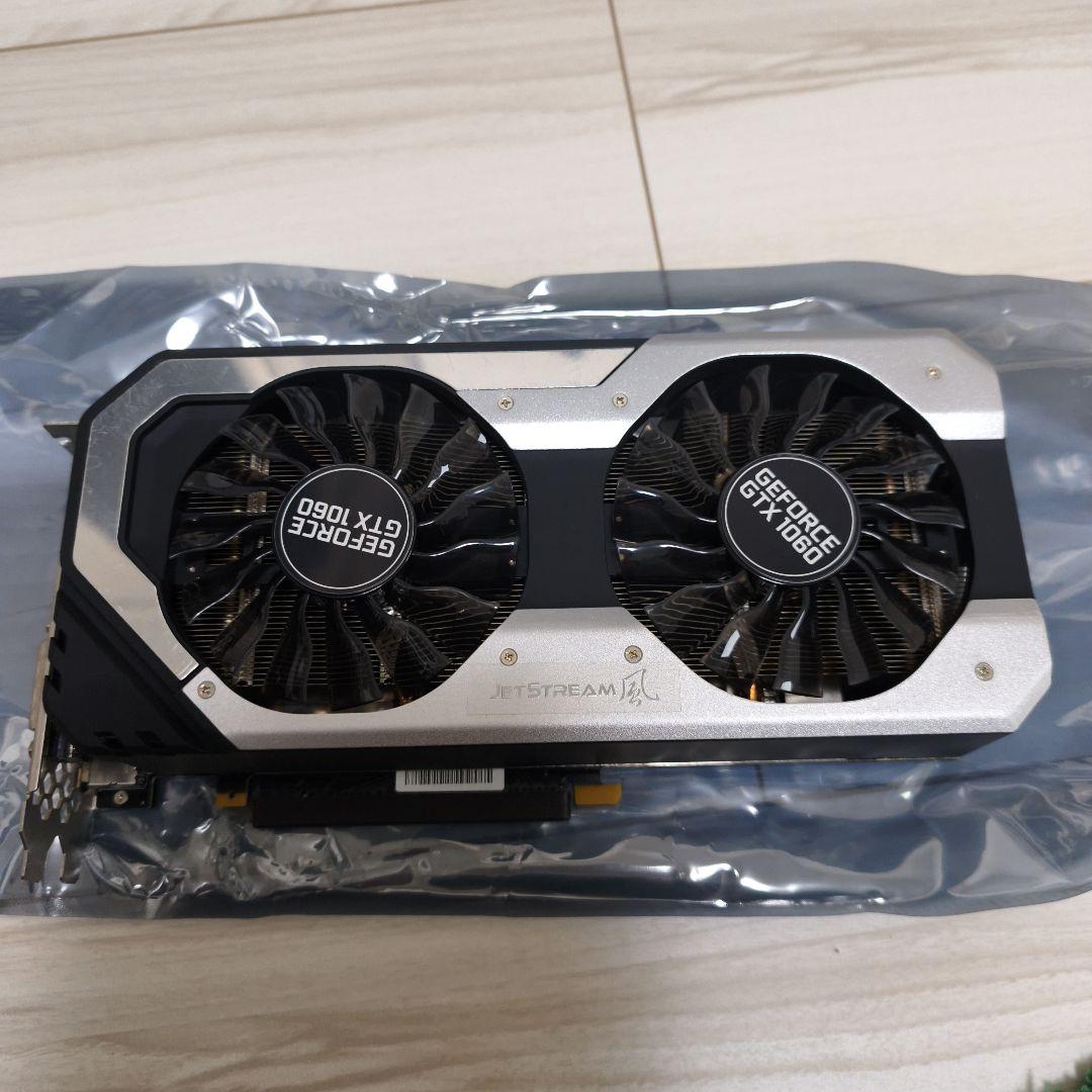 動作確認済 Palit GTX 1060 6GB Super JetStream