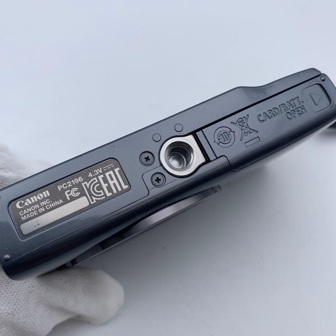Canon IXY160コンパクトデジタルカメラ グレー 稼動品 かなり美品