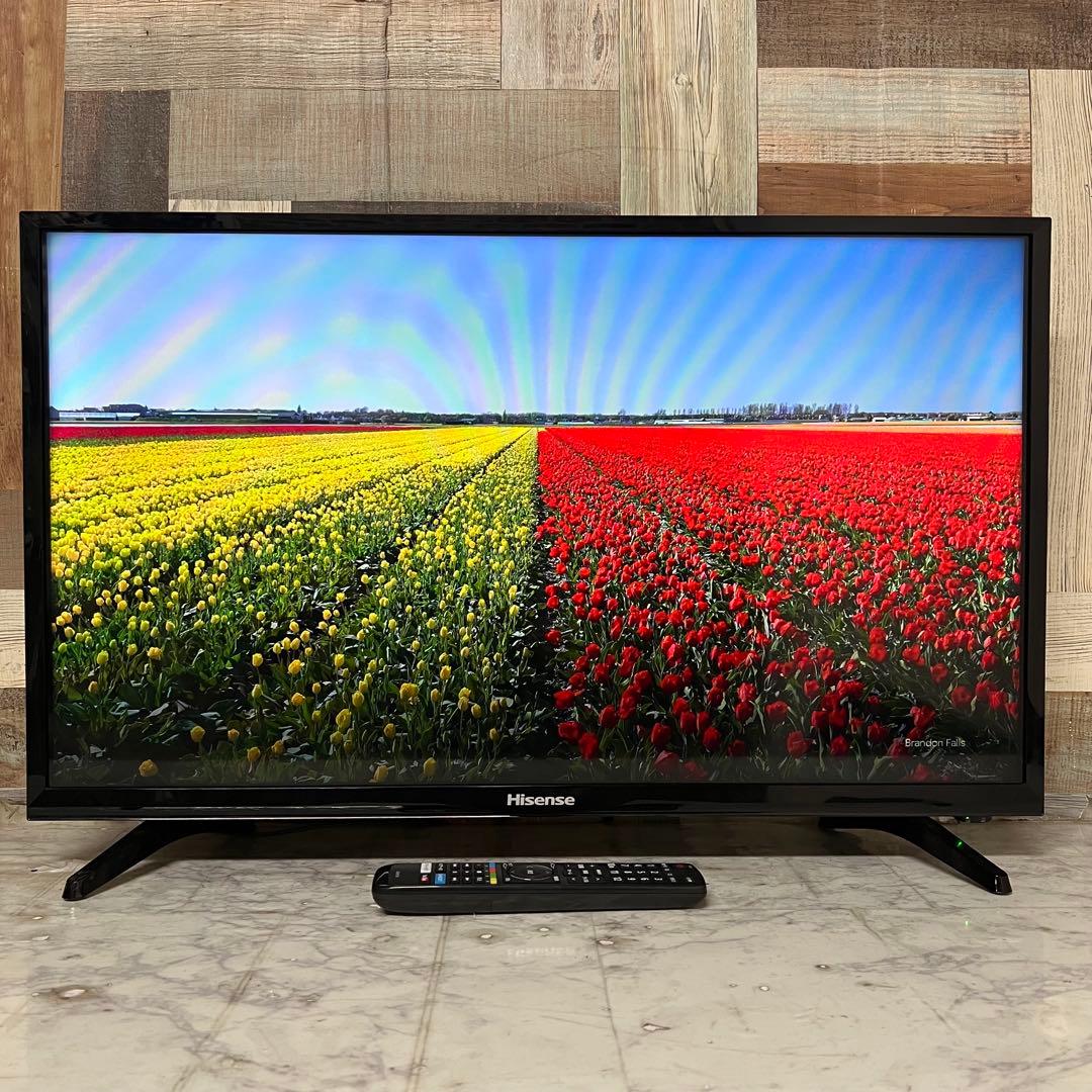 即日受渡❣️3年前購入全国送料込ハイセンス32型YouTube.U-NEXT