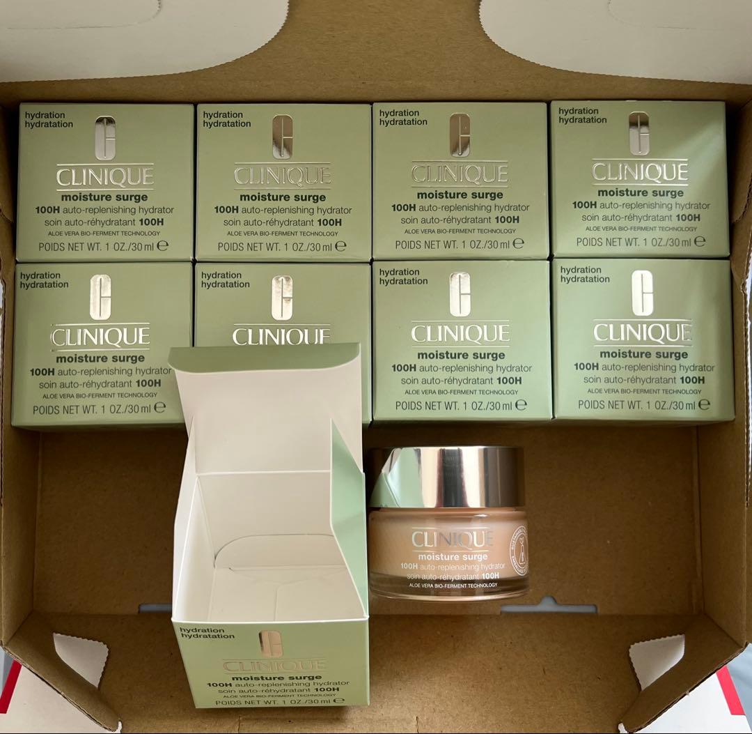 CLINIQUE モイスチャーサージ 100H クリニーク 30ml 9個 新品