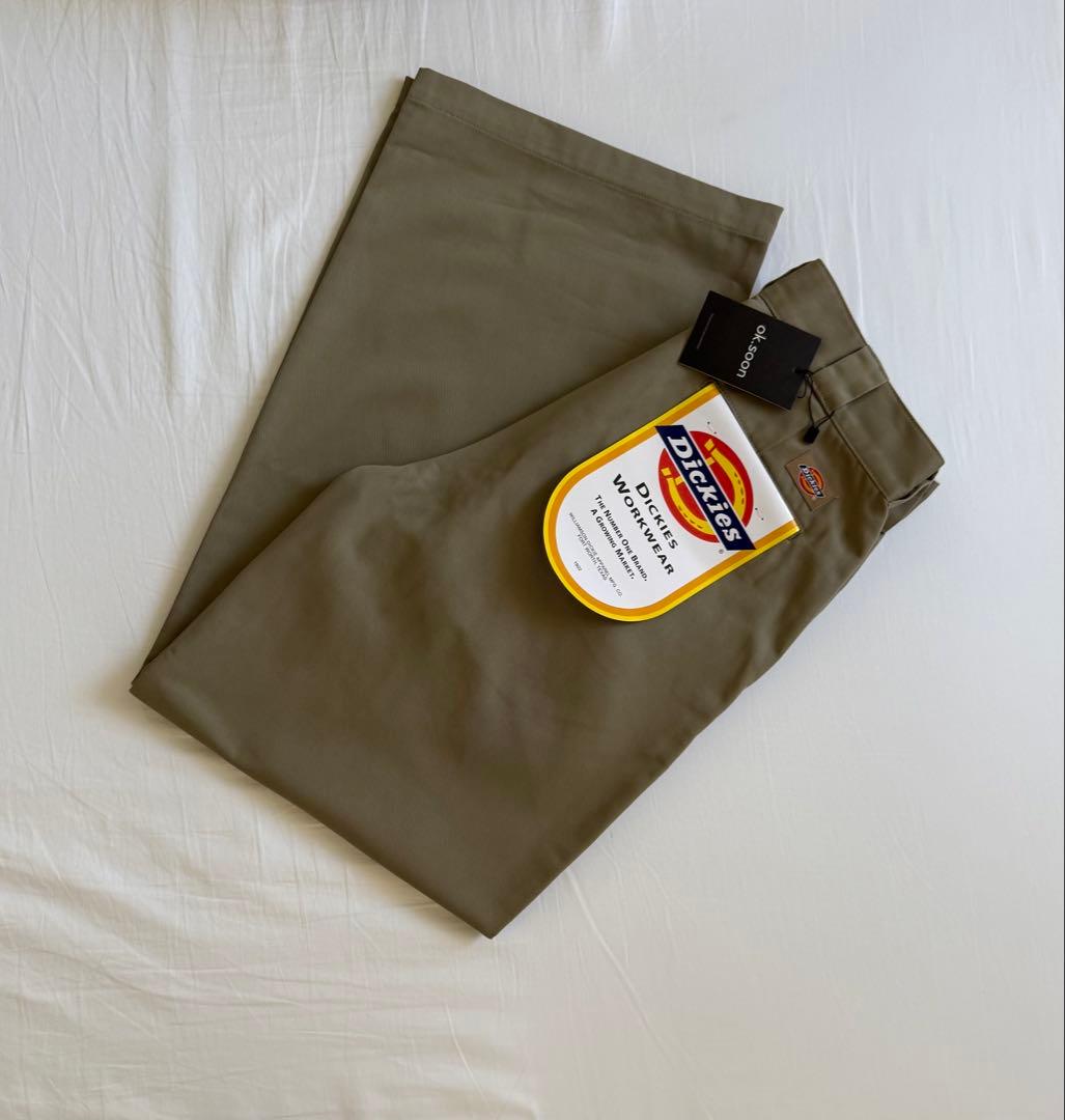 【1度試着のみLサイズ】ok.soonxdickies wide chino