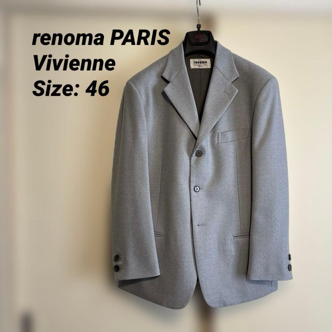 【美品】renoma/レノマ　Vivienne 46