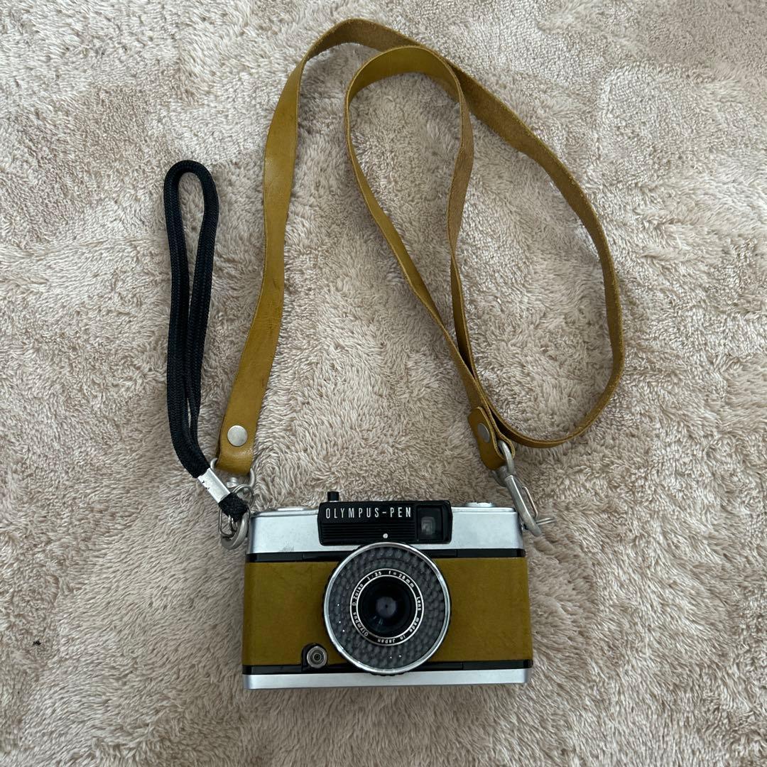 【OLYMPUS PEN】フィルムカメラ オリーブグリーン EE-3