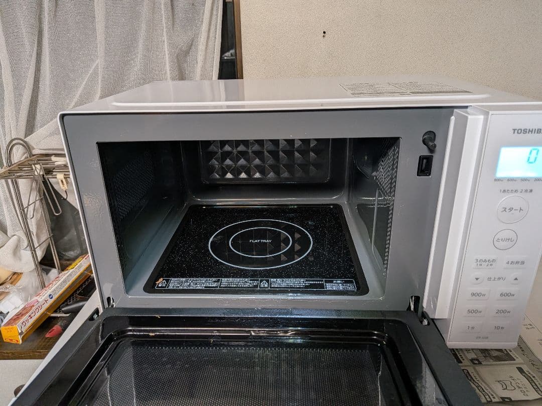 TOSHIBA ER-S6B W 単機能電子レンジ