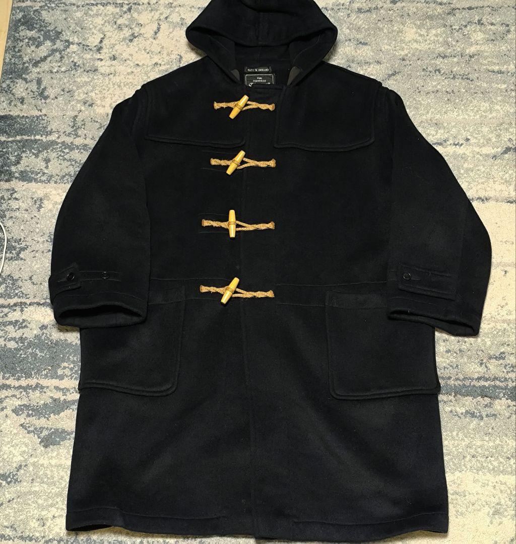 Gloverall グローバーオール ダッフルコート 英国製 ネイビー Lサイズ