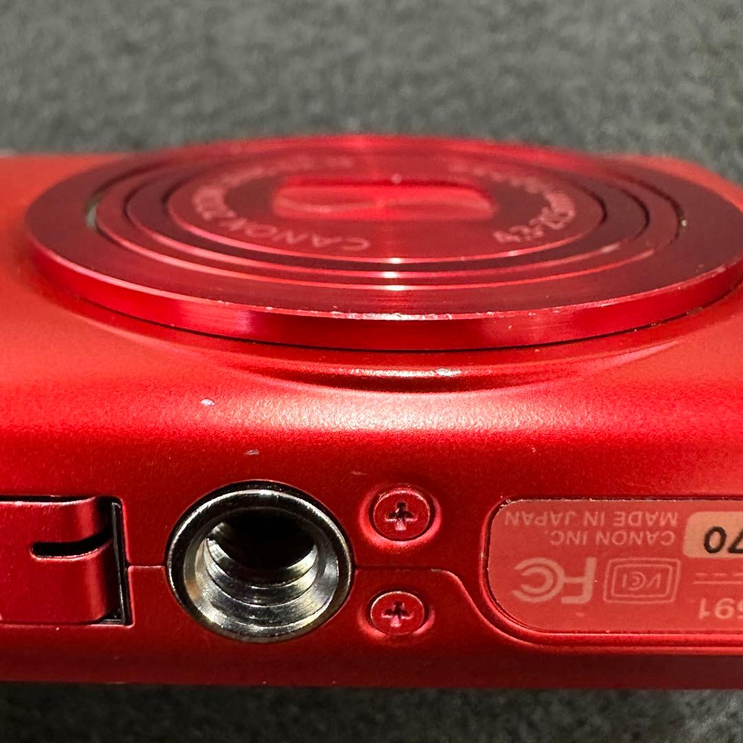 Canon IXY 410F レッド コンパクトデジタルカメラ