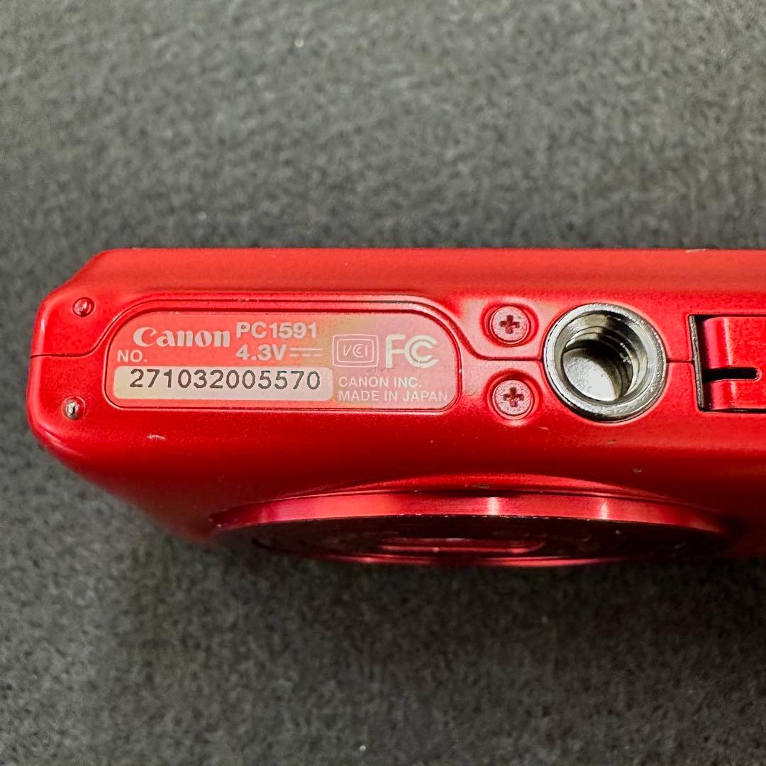 Canon IXY 410F レッド コンパクトデジタルカメラ