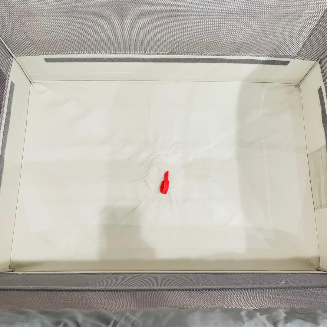 【美品】 Apricaベビーベッド ココネルエアー グレーベアー