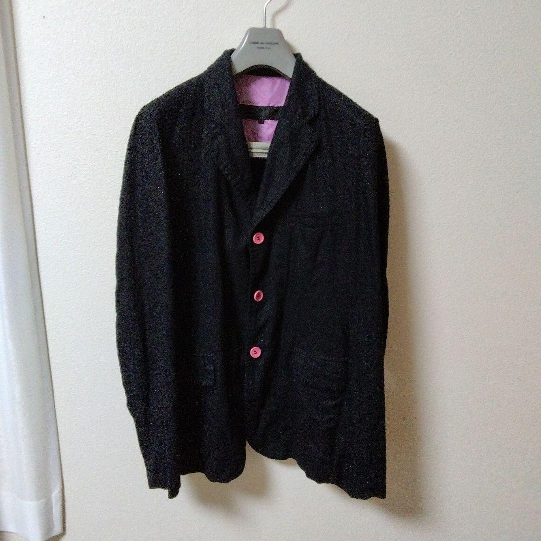 CDGオムプリュス＊サイズS＊リネンジャケット＊AD2004＊品番PO-J093