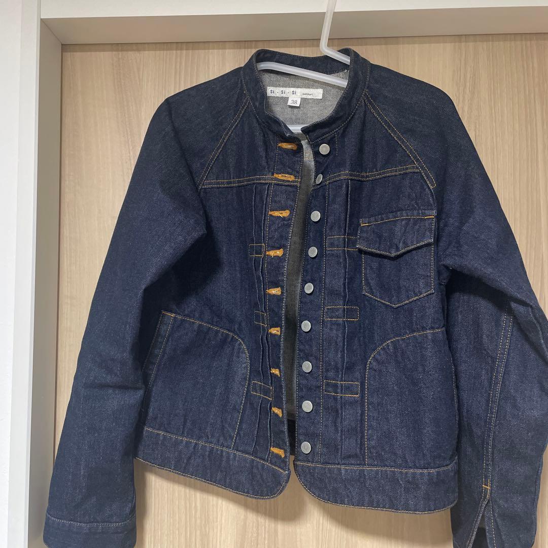 coffee_mame3さん専用　Si Si Si ダークデニムジャケット 38