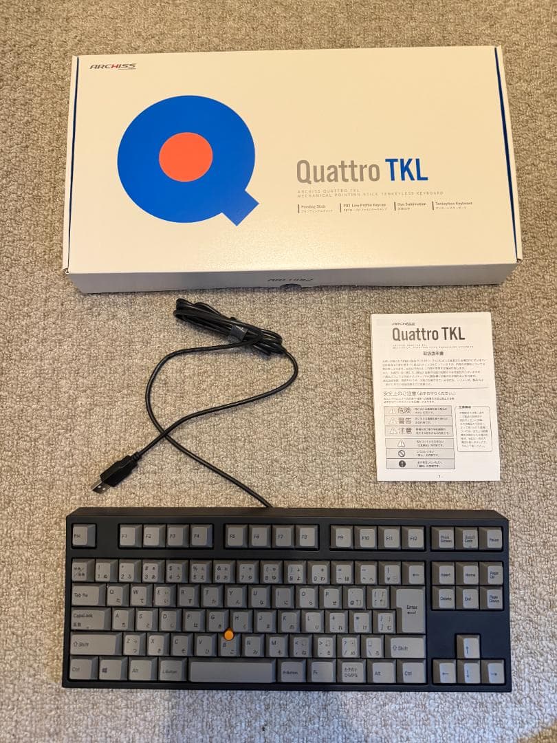 ARCHISS Quattro TKL 日本語配列 91キー