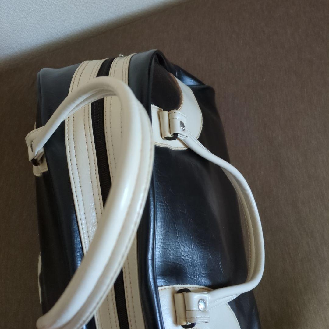 90s 00s プーマ PUMA ボストンバック エナメル レトロ 黒