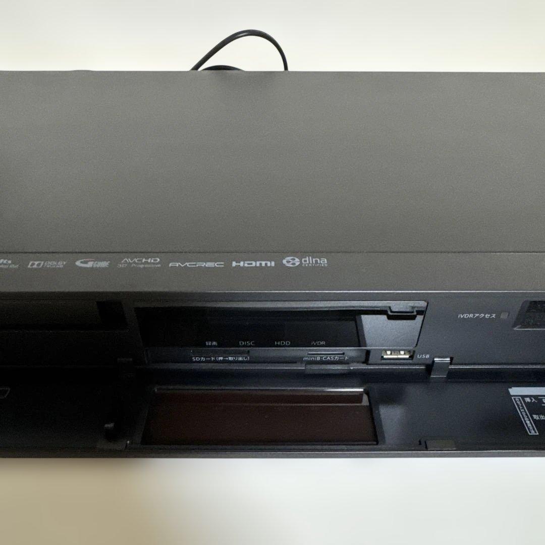 maxell BD レコーダーBIV-WS500／付属品あり／純正リモコン