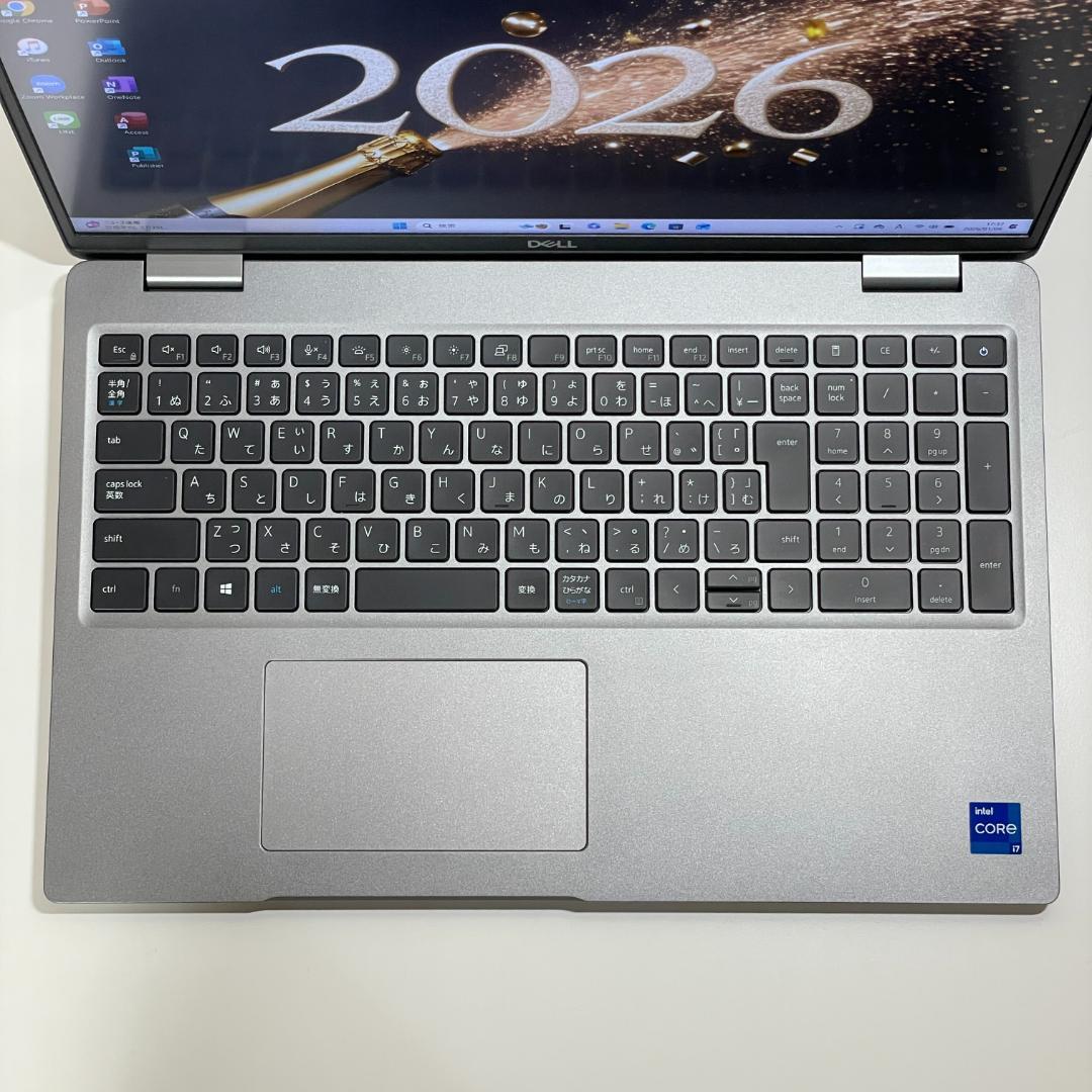 第11世代 i7 デル Latitude5520 ノートPC win11 SSD