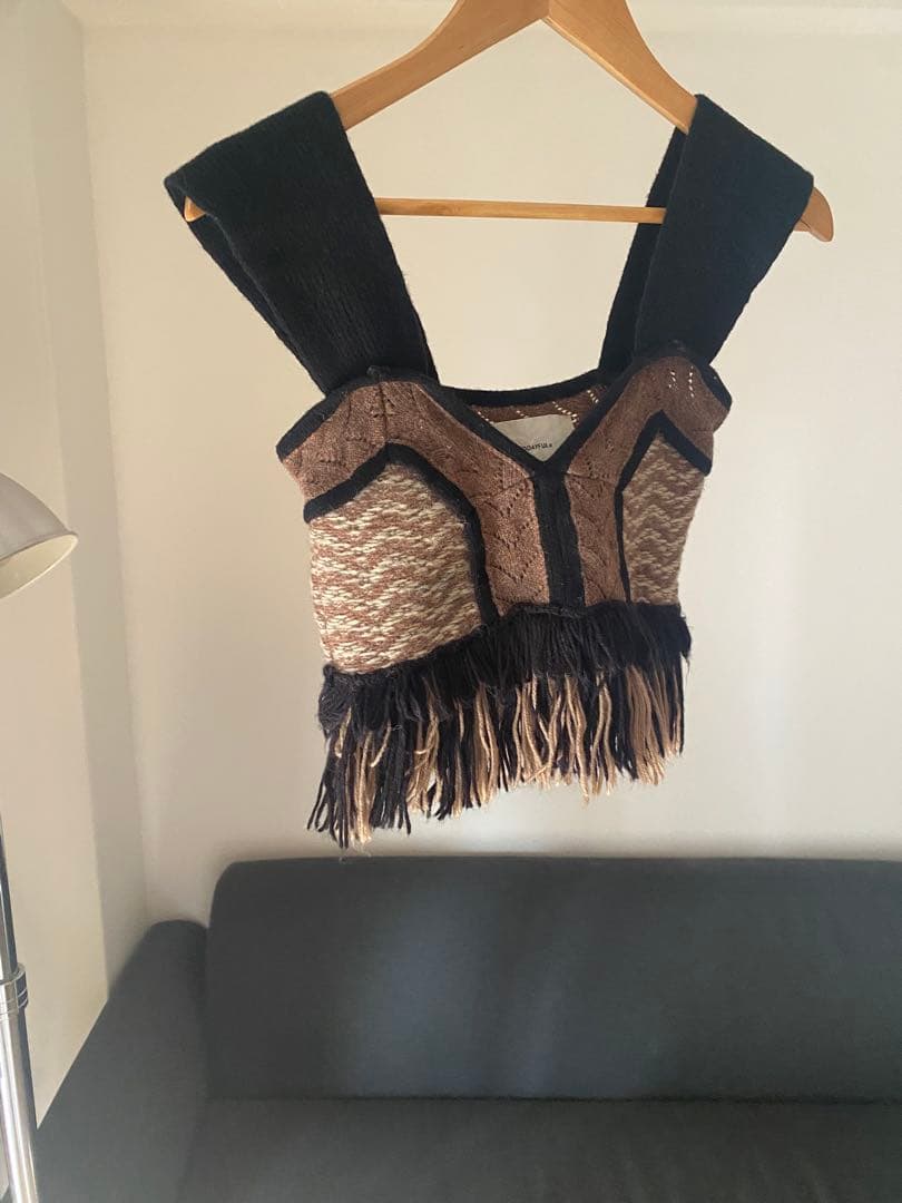 TODAYFUL フリンジビスチェ