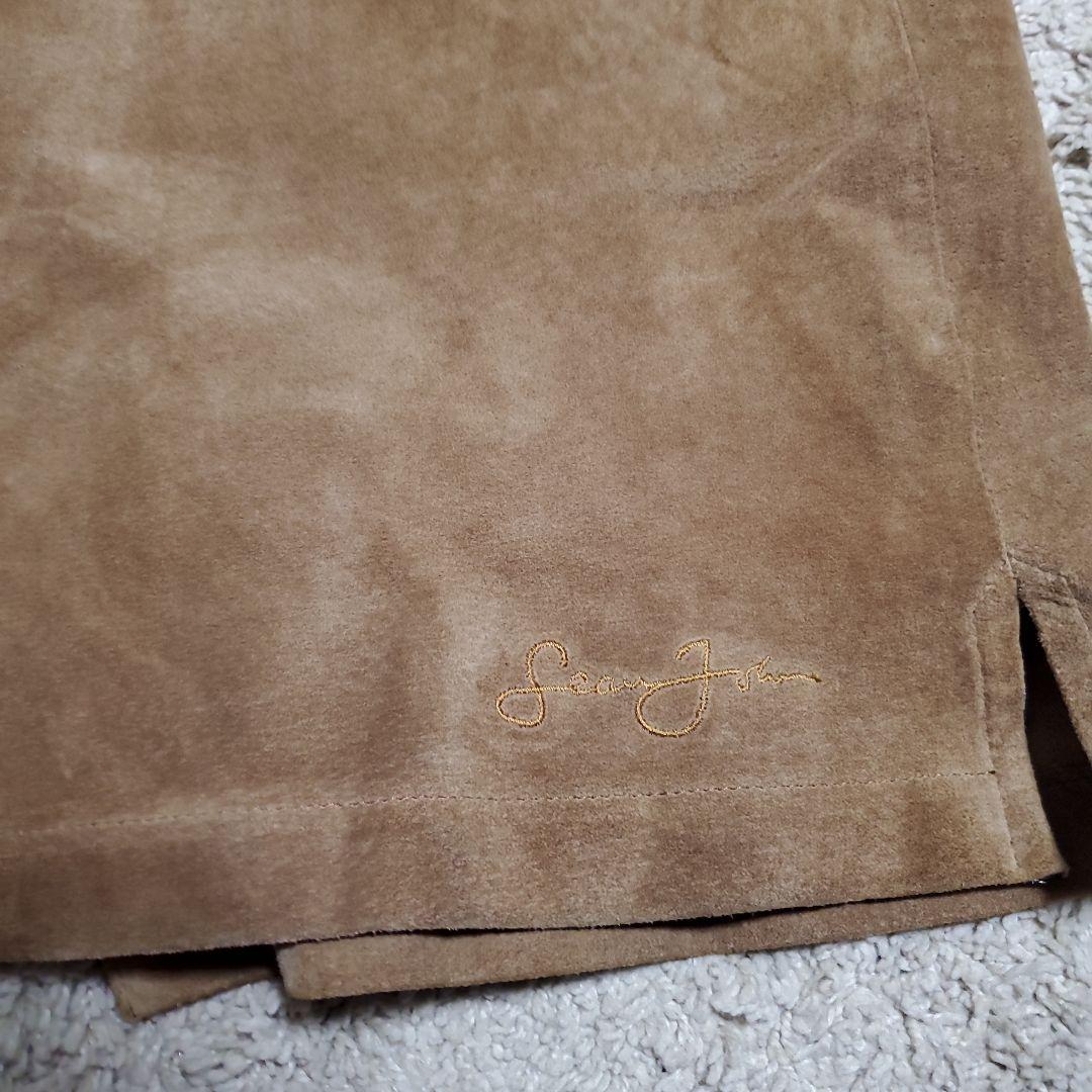 seanjohn セットアップ デッドストック スウェード生地