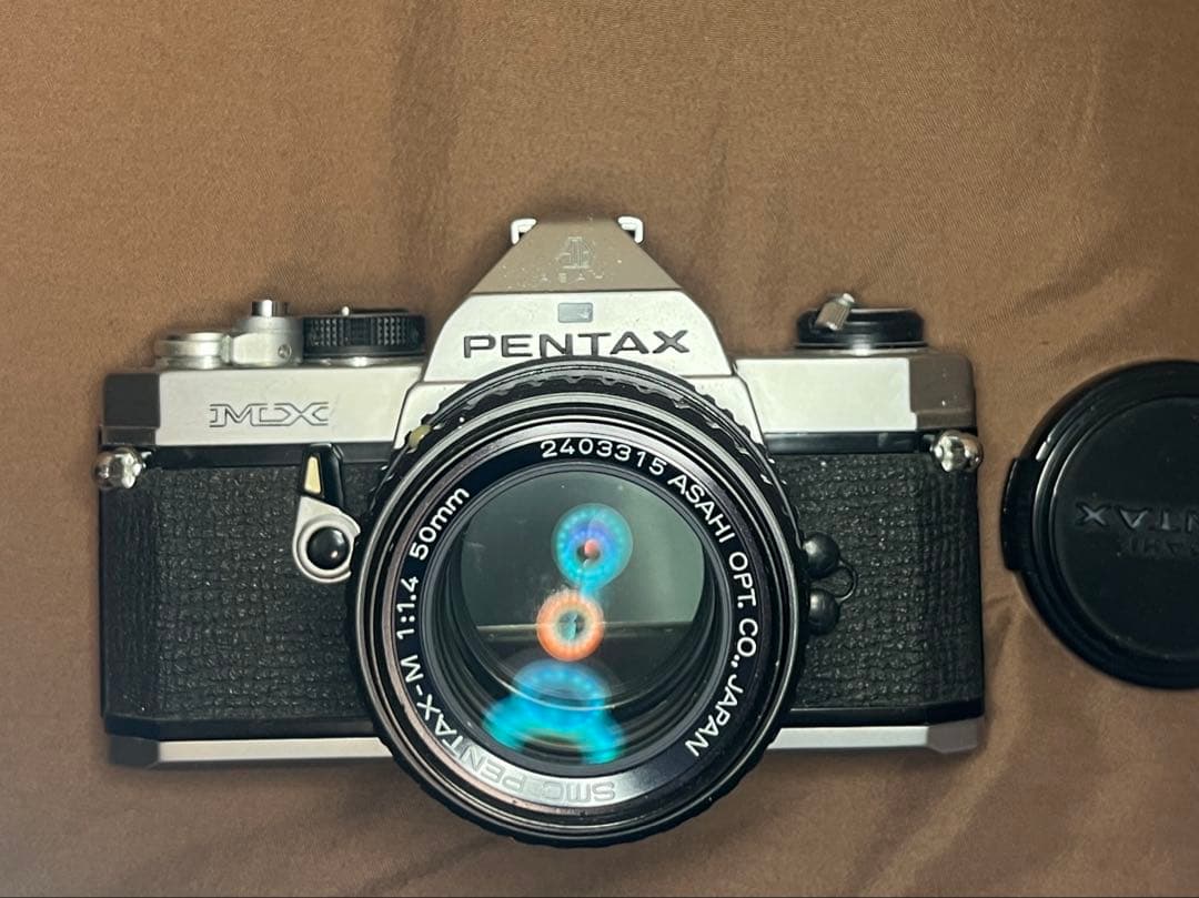 ＜完動品＞PENTAX MXとSMC PENTAX-M 50mm F1.4セット