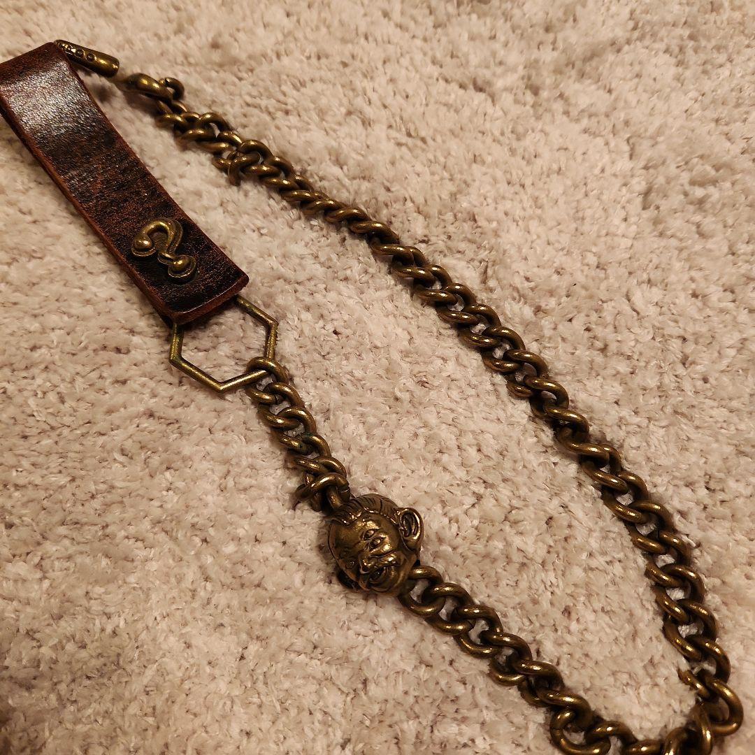 WEIRDO★ウォレットチェーン4アイズ　レザー