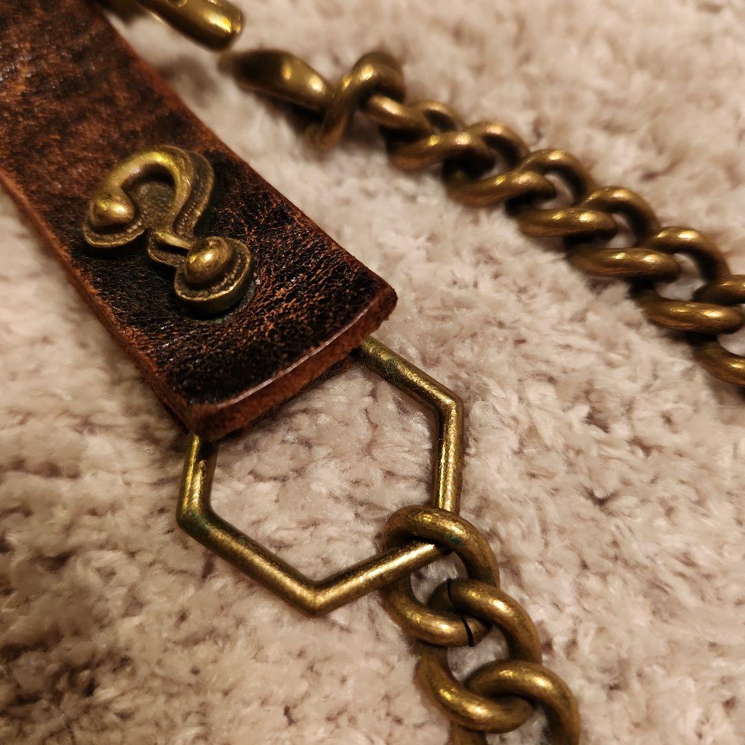 WEIRDO★ウォレットチェーン4アイズ　レザー