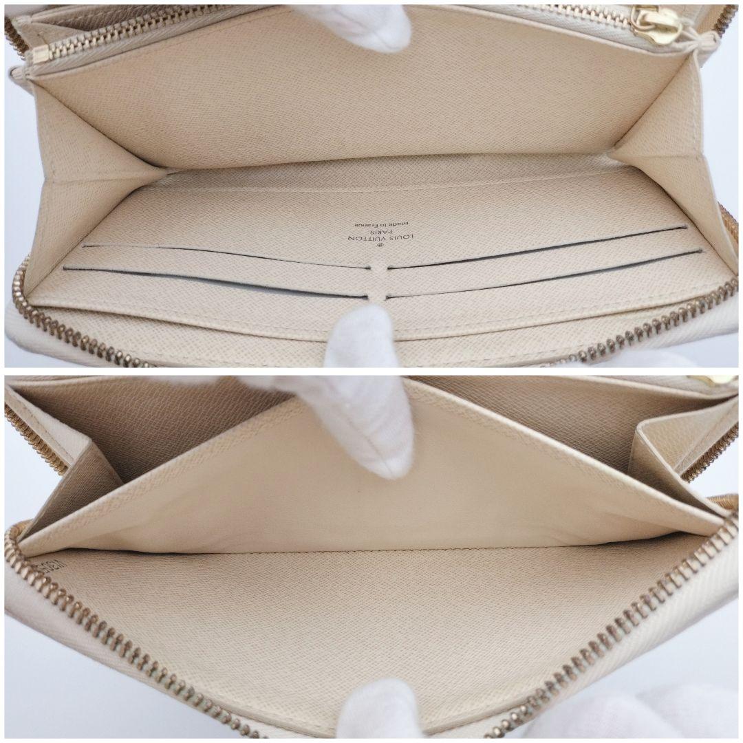 極美品✨ジッピーウォレット ダミエ アズール ルイヴィトン ラウンド 長財布