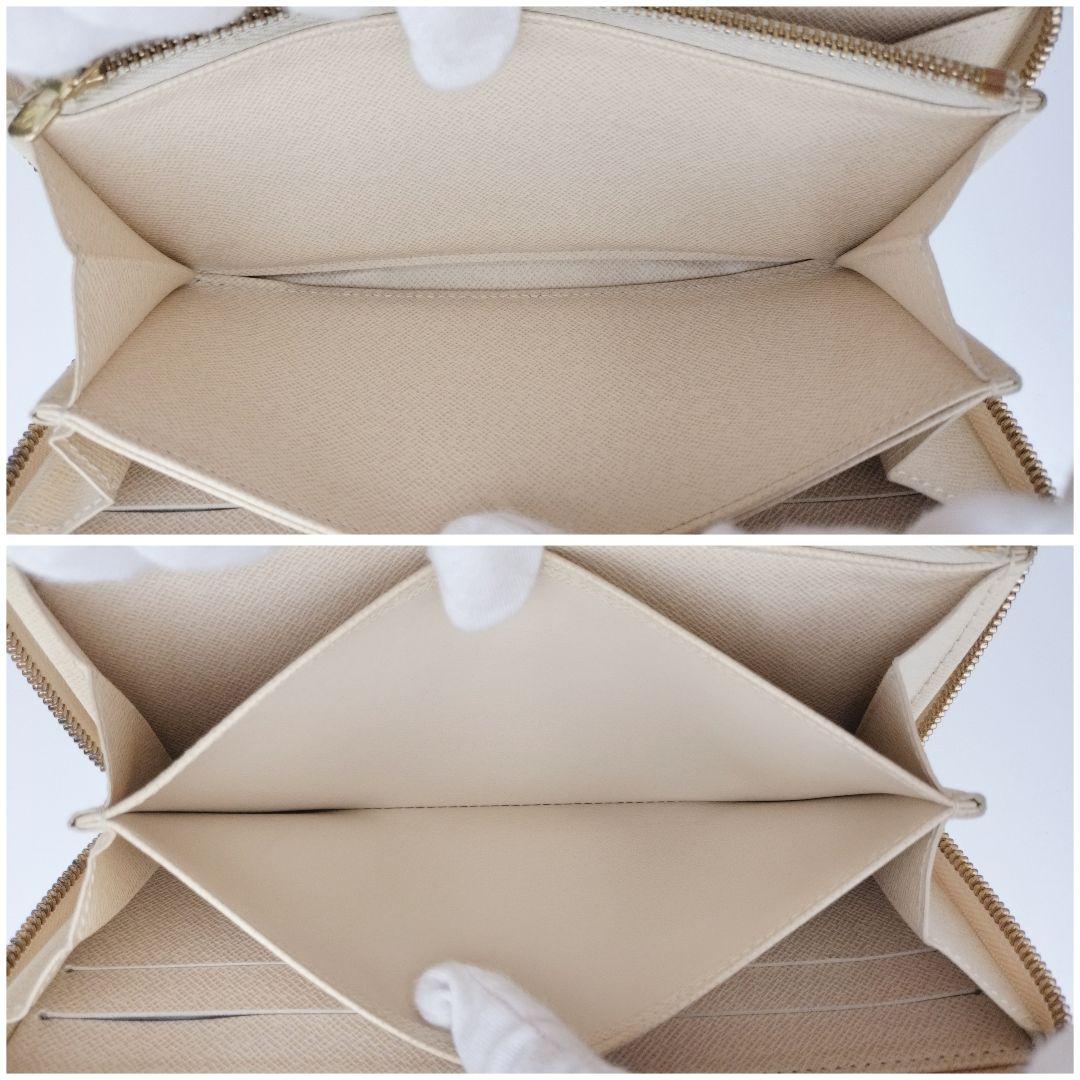 極美品✨ジッピーウォレット ダミエ アズール ルイヴィトン ラウンド 長財布