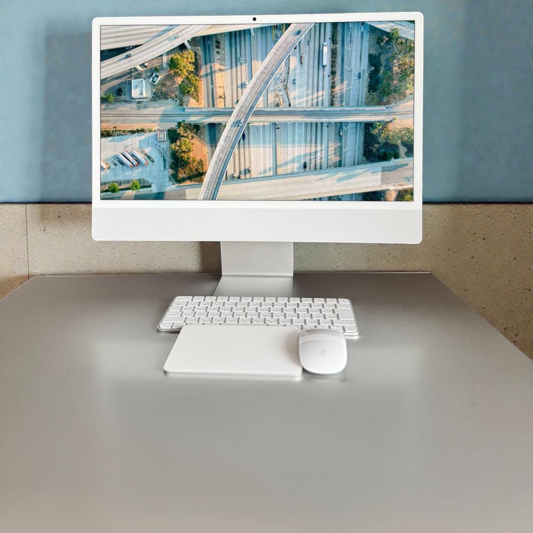 iMac24 M4＋magic track pad付き