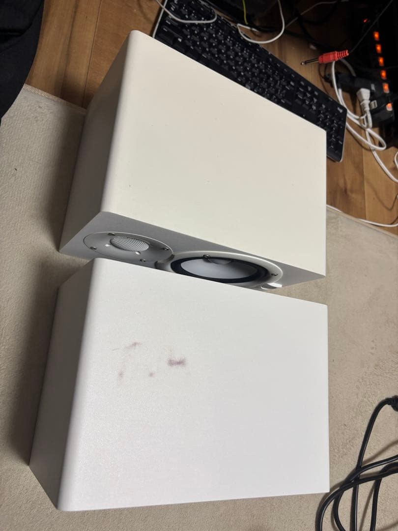 Meomeo　YAMAHA HS5 ホワイトスピーカー　ペア