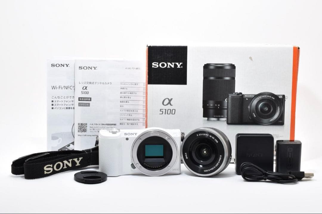★極上級★ほぼ新品★SONY a5100 シャッター回数1000回以下