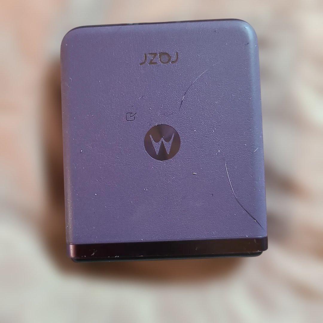 最終値下げ　Motorola razr パープル 本体ジャンク品