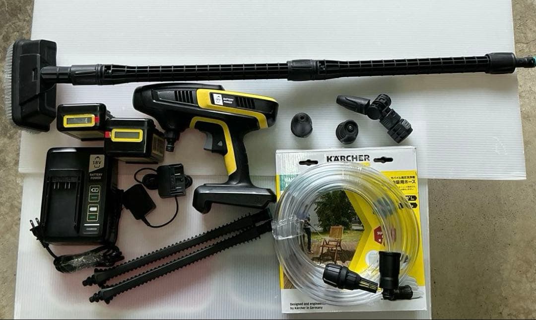 KARCHER 高圧洗浄機 KHB6 オプション満載 【お買い得】